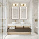 Warwick LED 18.5 inch Modern Gold Bath Vanity Wall Light