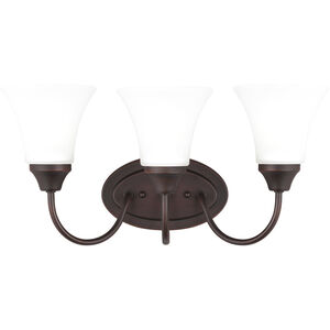 Holman 3 Light 18 inch Bronze Wall Bath Fixture Wall Light