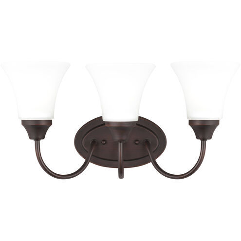 Holman 3 Light 18 inch Bronze Wall Bath Fixture Wall Light