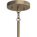Madden 8 Light 24.25 inch Champagne Bronze Large Foyer Pendant Ceiling Light