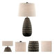 Rupali 29 inch 150.00 watt Black Table Lamp Portable Light