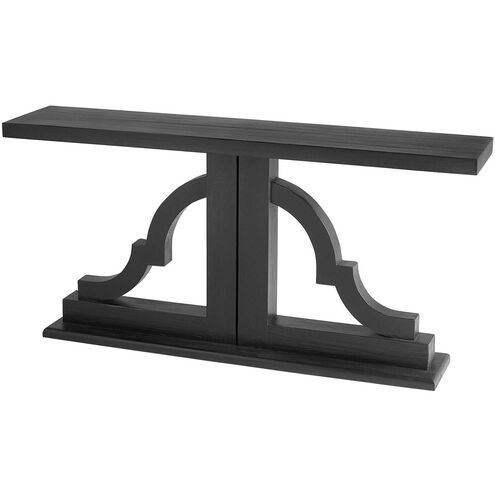 Bahia 72 X 16 inch Black Stain Console Table