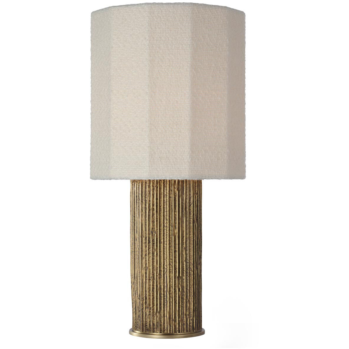 Anne-Marie Barton Fumar 23.5 inch 15.00 watt Ridged Tombac Table Lamp Portable Light