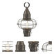 Classic Onion 1 Light 17.5 inch Bronze Outdoor Post Light