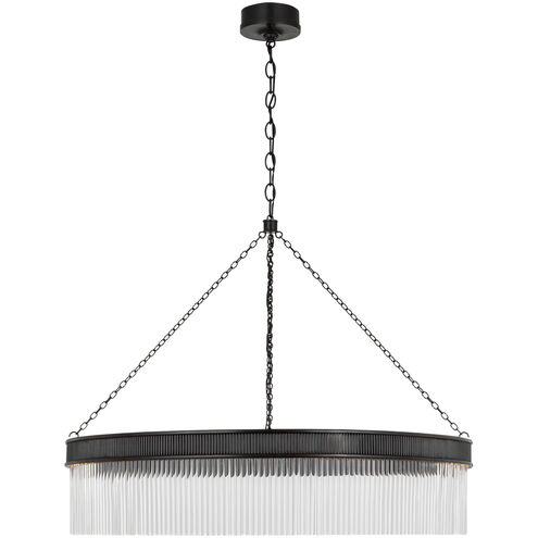 Marie Flanigan Menil LED 40 inch Bronze Chandelier Ceiling Light