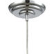 Ravette 1 Light 6 inch Polished Chrome with Clear Mini Pendant Ceiling Light