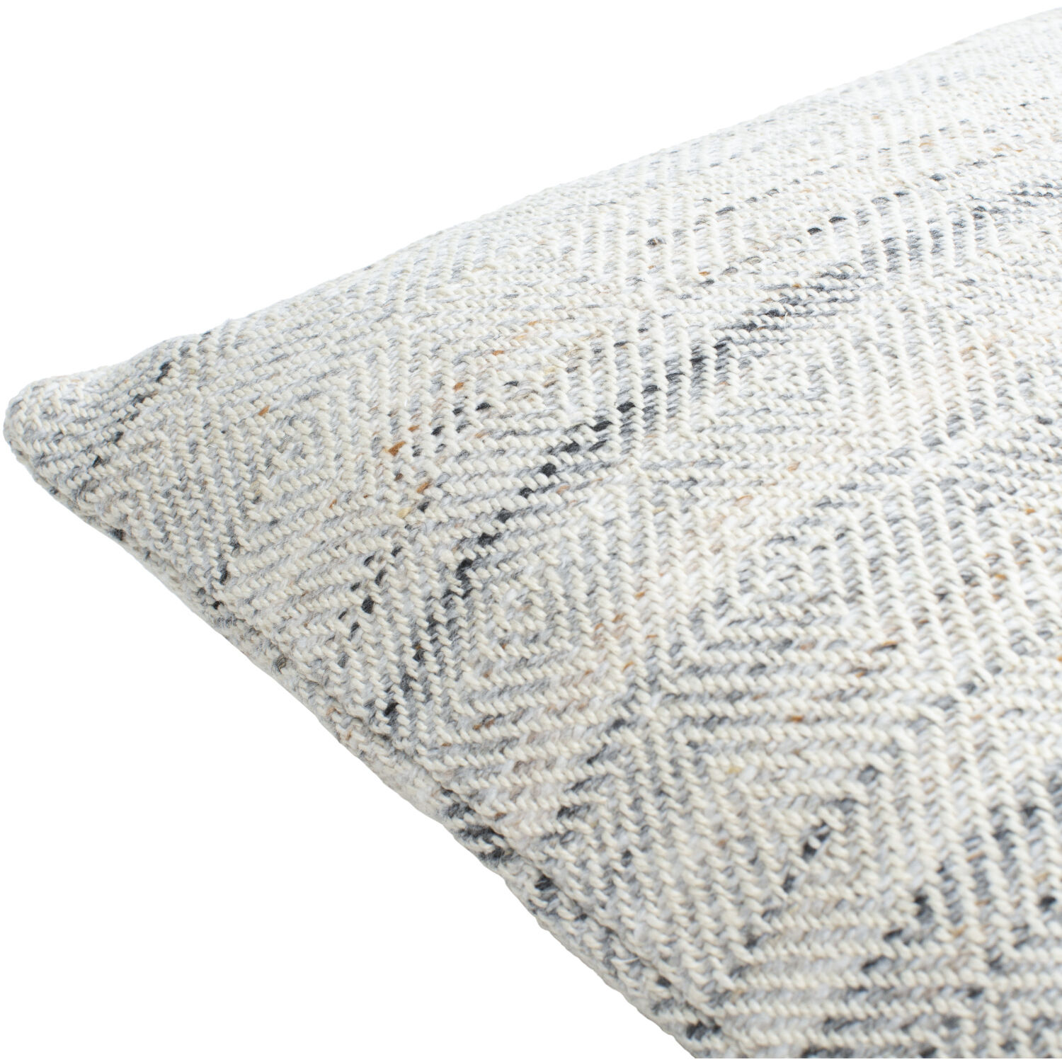 Boulder 18 X 18 inch Light Gray/Slate/Black/Cream Accent Pillow