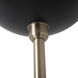 Luna Bella 72 inch 28 watt Weathered Brass Torchiere Floor Lamp Portable Light