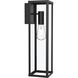 Ryle 1 Light 20 inch Matte Black Outdoor Wall Lantern