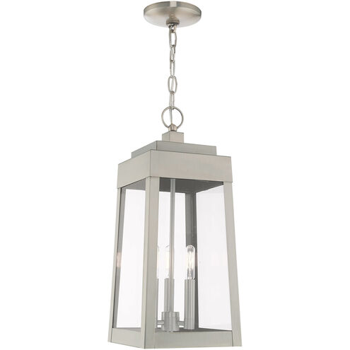 Oslo 3 Light 8.25 inch Outdoor Pendant/Chandelier