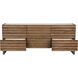 Gauss 72 X 19 inch Dark Walnut Sideboard