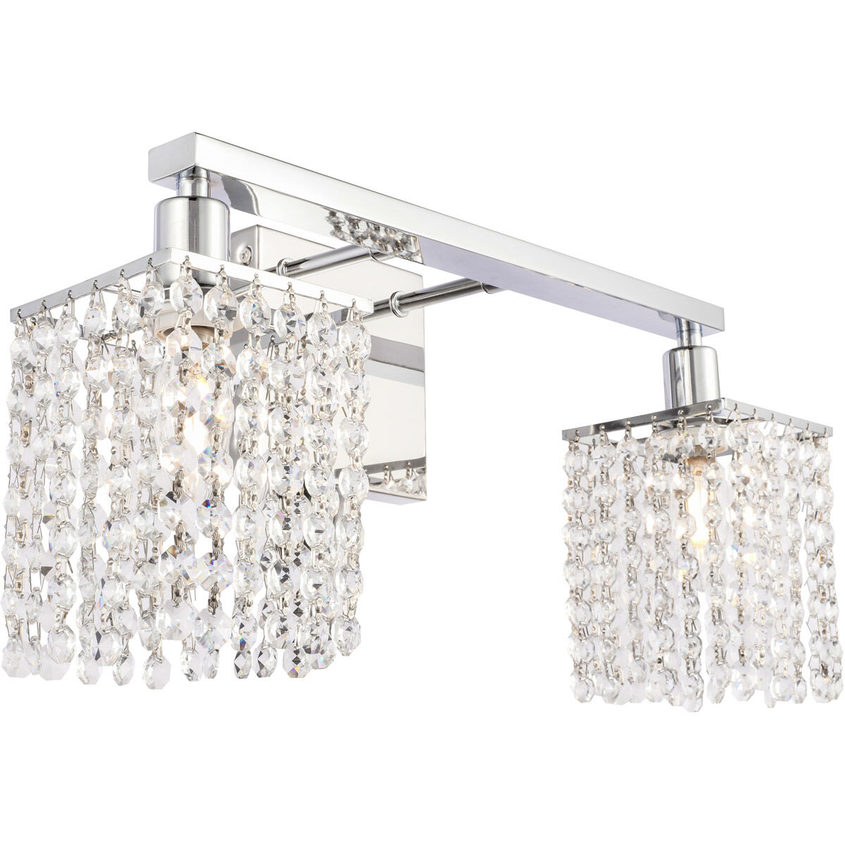 Phineas 2 Light 18 inch Chrome Wall sconce Wall Light