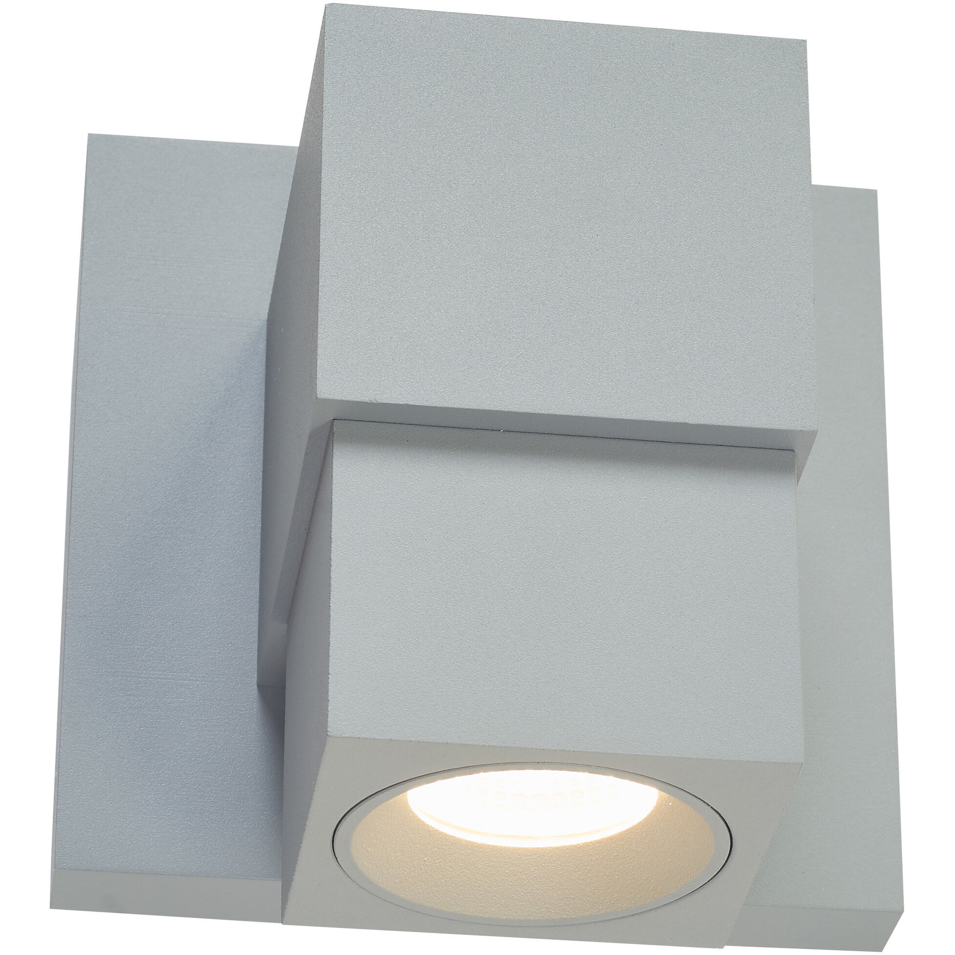 Optics LED 4 inch Silica Outdoor Wall Light
