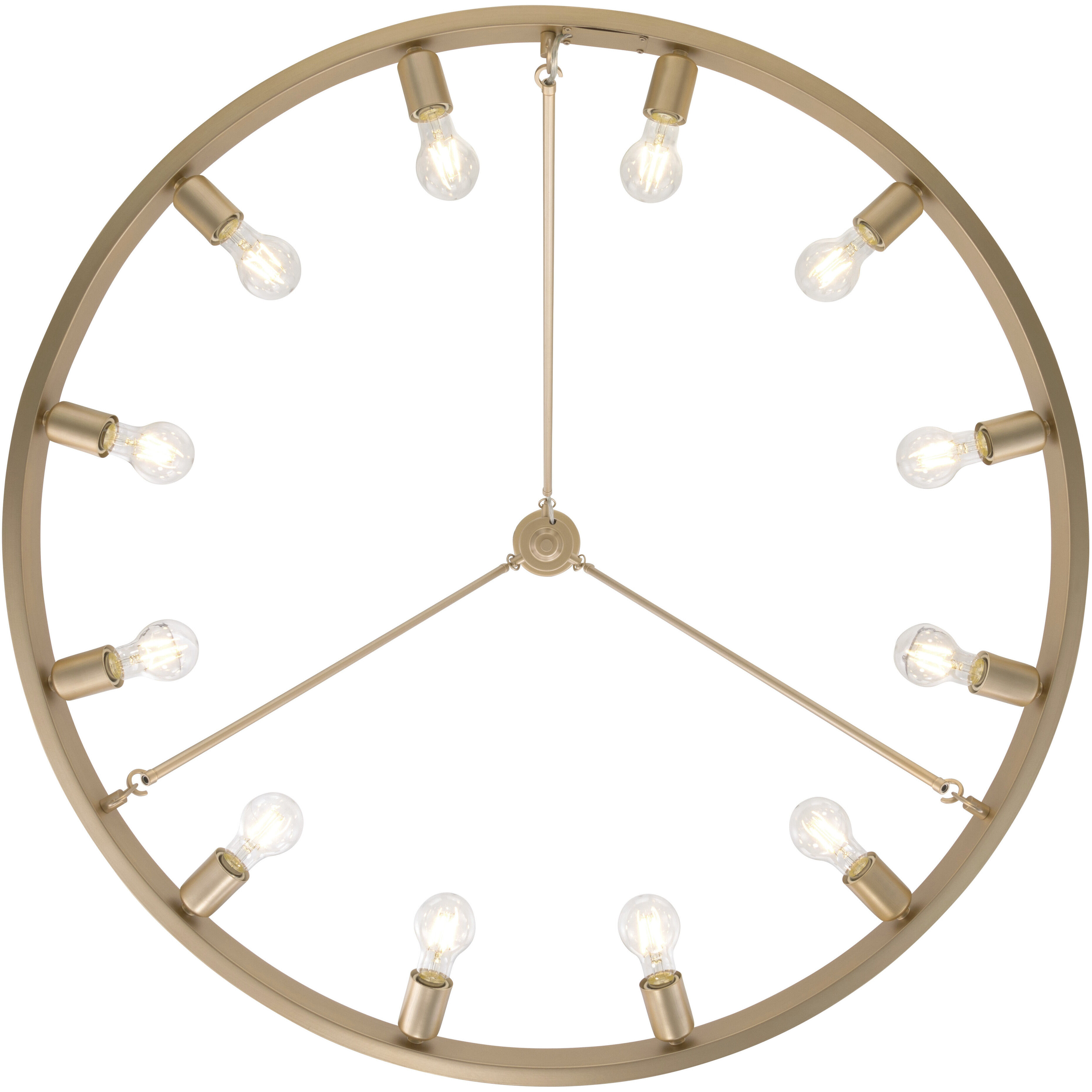 Castile 12 Light 40 inch French Gold Chandelier Ceiling Light