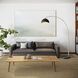 Luna Bella 92 inch 9 watt Weathered Brass and Black Arc Floor Lamp Portable Light