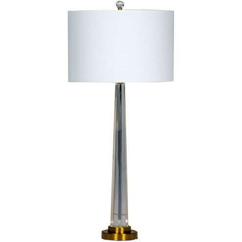 Wade 36 inch Antique Brass Table Lamp Portable Light