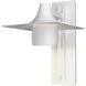 Hood 1 Light 16 inch Coastal White Outdoor Sconce, Large