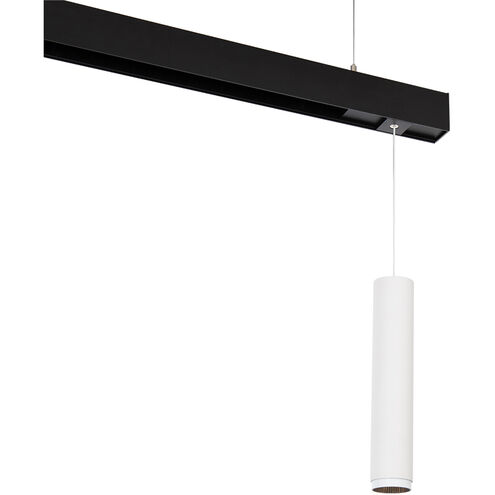 Ventrix 1 Light 48 White Track Fixtures Ceiling Light