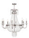 Valentina 8 Light 32 inch Brushed Nickel Chandelier Ceiling Light