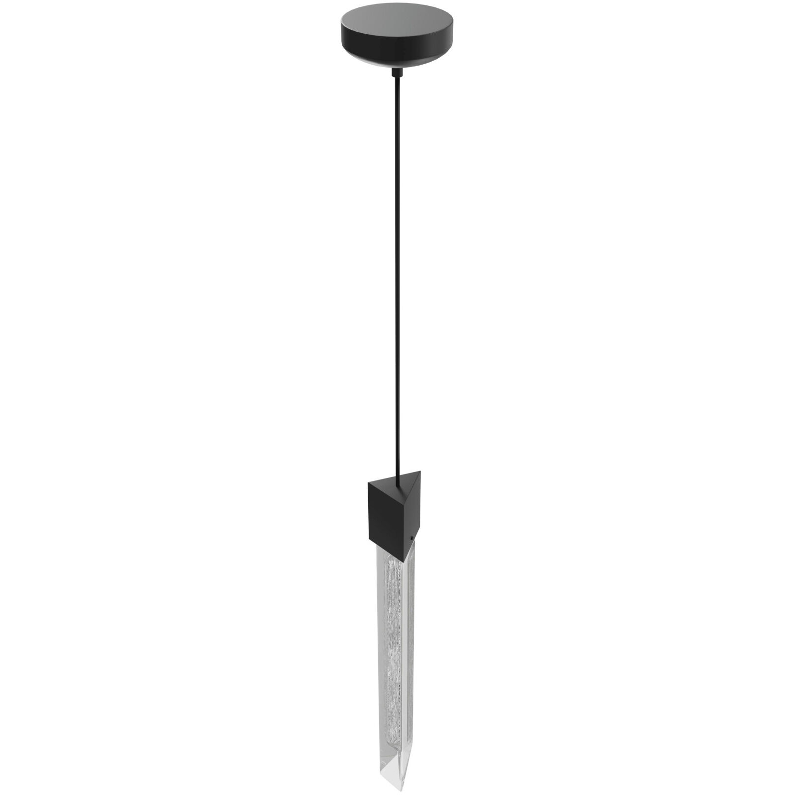 Alpine LED 3 inch Black Pendant Ceiling Light