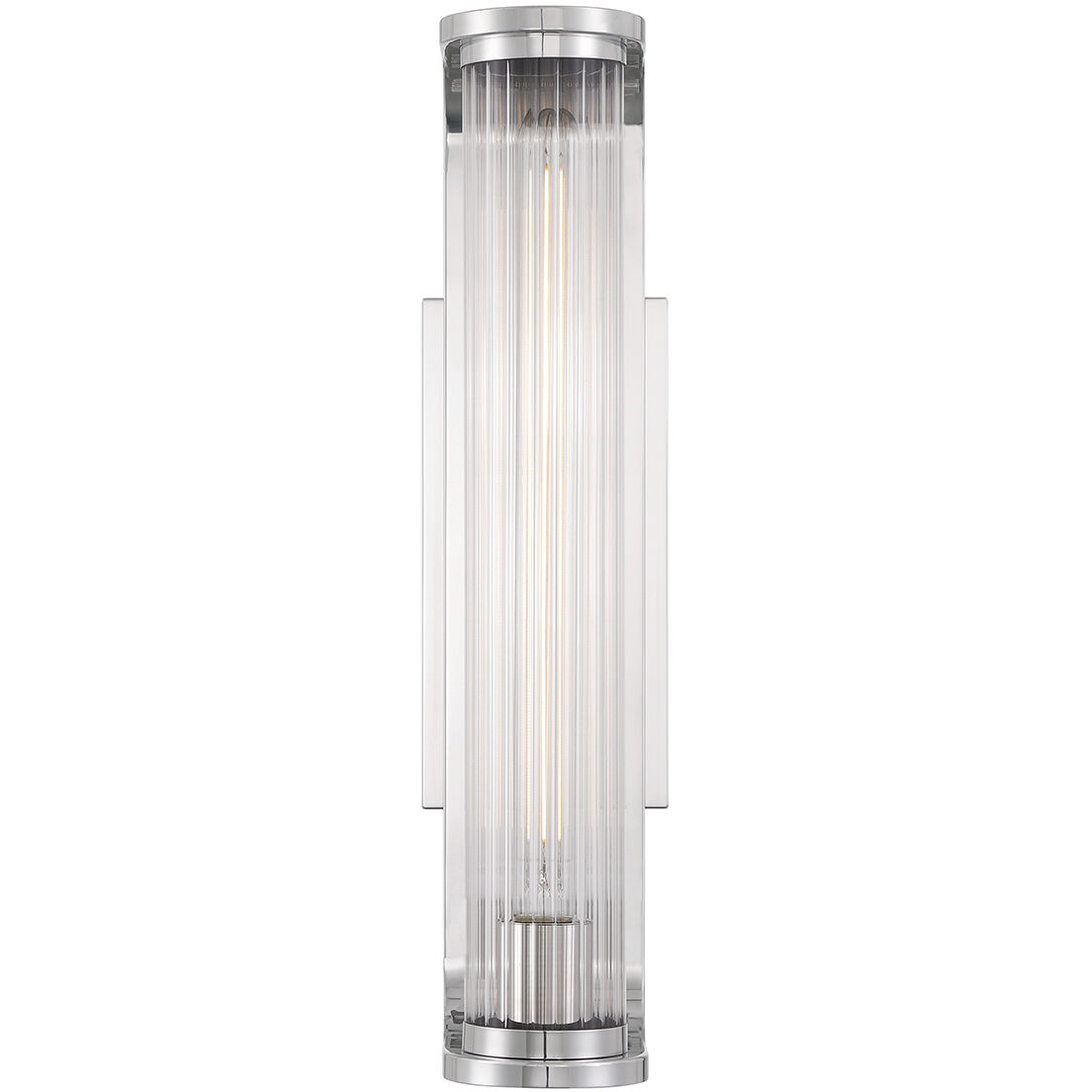 Jarvis Bath Sconce Wall Light in Polished Nickel