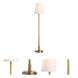 Underwood 24.5 inch 40.00 watt Gold Buffet Lamp Portable Light