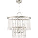 Elizabeth 4 Light 18 inch Brushed Nickel Pendant Chandelier Ceiling Light