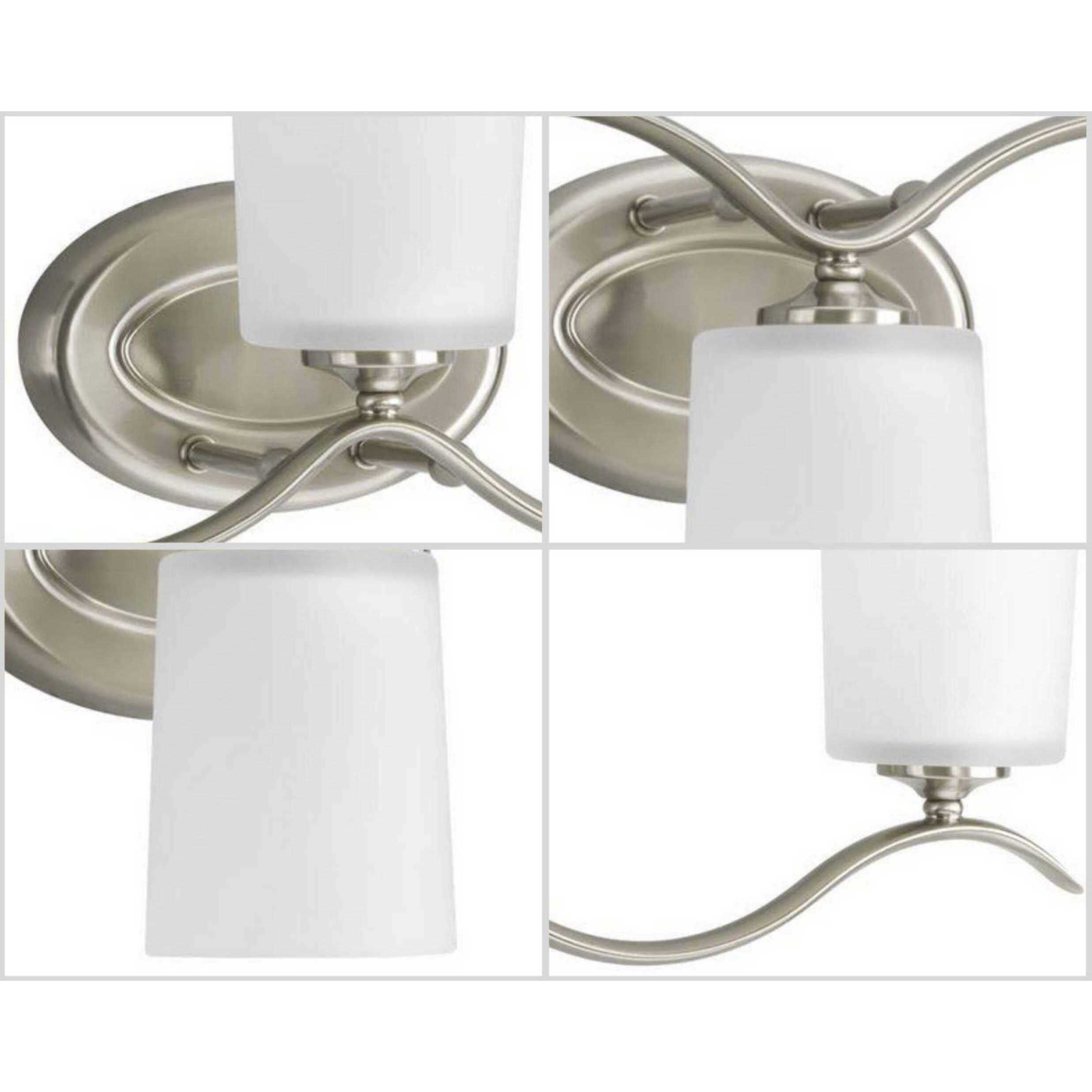 Inspire 3 Light 22 inch Brushed Nickel Bath Vanity Wall Light