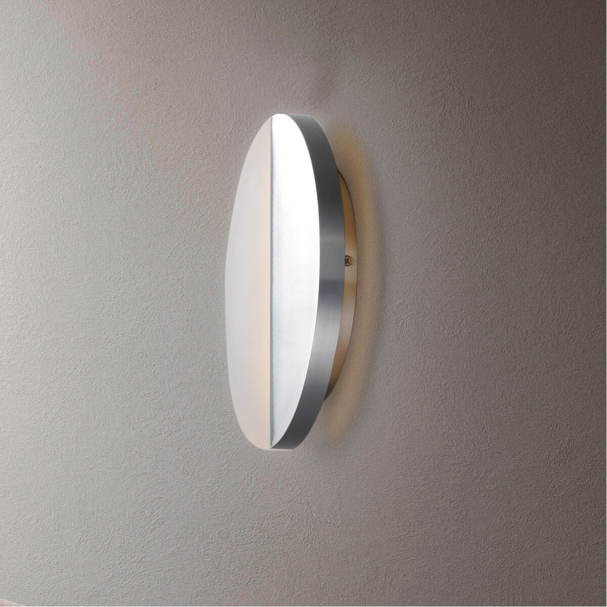 Alumilux Glow LED 10 inch Satin Aluminum ADA Wall Sconce Wall Light