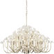 Wildflower 15 Light 40 inch Gold Dust/Artifact Chandelier Ceiling Light, Smithsonian Collaboration