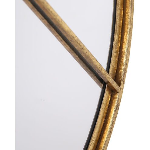 Line Accent Mirror 28 X 28 inch Brushed Gold Mirror