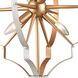Laguna Beach 4 Light 18 inch Gold with White Chandelier Ceiling Light