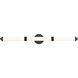 Kagen LED 37.58 inch Matte Black Bath Vanity Light Wall Light