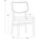 Annex Velvet Black / Natural Dining Chair, Set Of 2