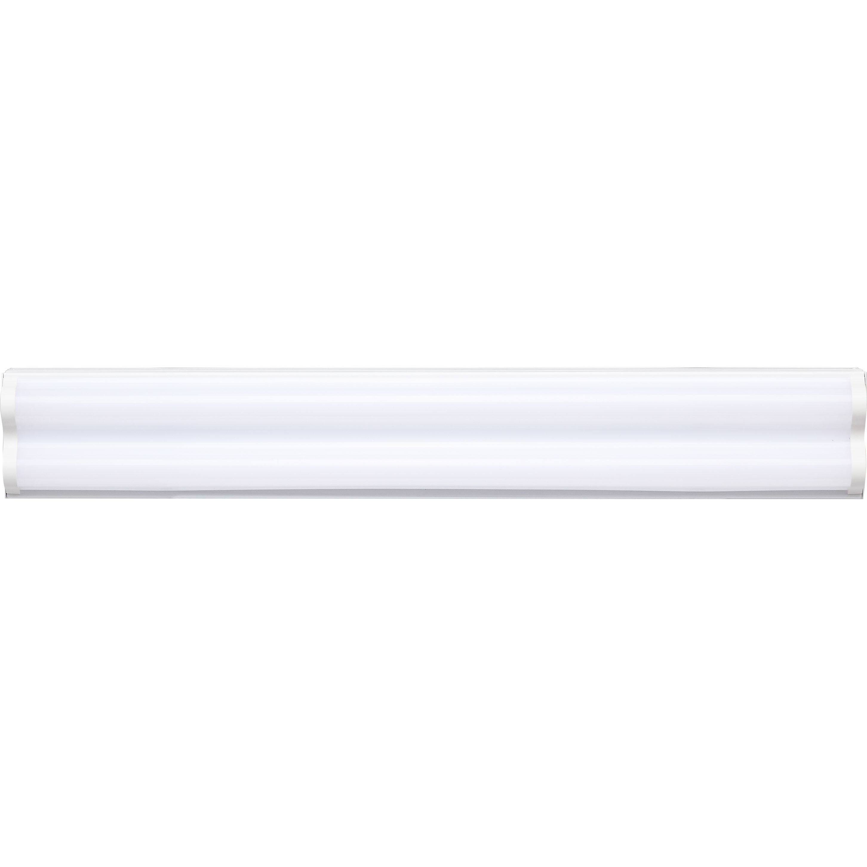 Brentwood LED White Linear Strip Ceiling Light, Strip Fixture