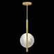 Selene 2 Light 11 inch Gold Pendant Ceiling Light