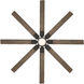 Renegade 66 inch Oil Rubbed Bronze and Barn Wood with Barn Wood Blades Downrod Ceiling Fan in 3000K, Oil Rubbed Bronze Barn Wood, Smart Ceiling Fan