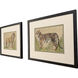 Rattan Jungle Brown and Green and Rust and Multi Framed Art, Propac
