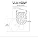 Vallora 1 Light 5.75 inch Matte Black Vanity Light Wall Light