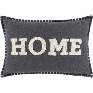 Home Time 22 inch Black Pillow Kit, Lumbar