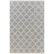 Isle 36 X 24 inch Gray and Neutral Area Rug, Viscose and Wool