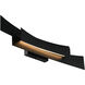 Candora LED 24 inch Black Vanity Light Wall Light