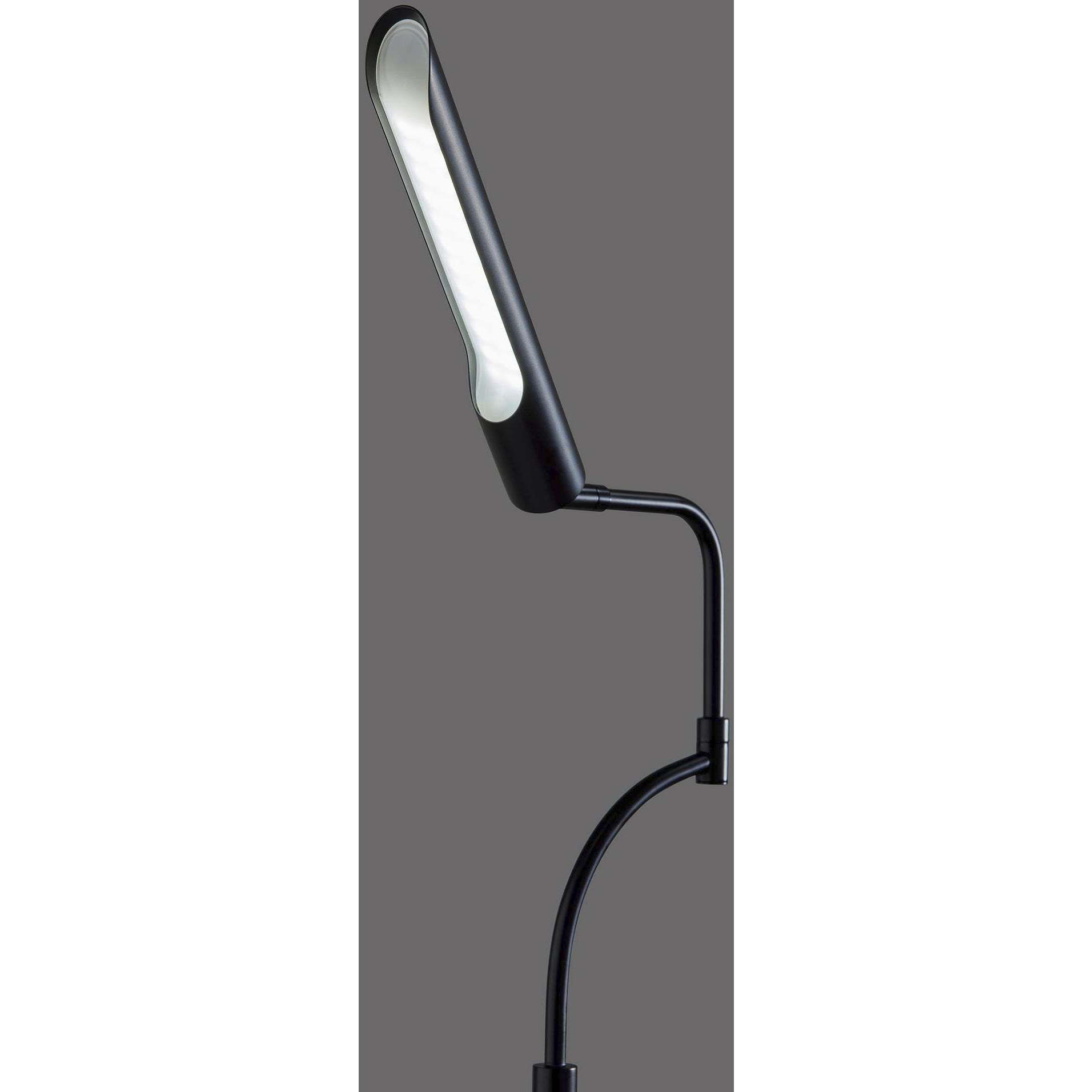 Zane 56.5 inch 10.00 watt Black Floor Lamp Portable Light, with Smart Switch