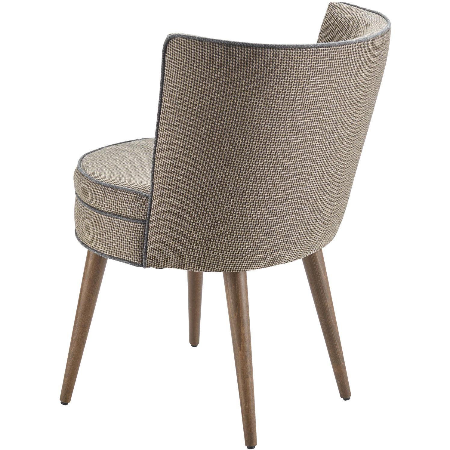 Gabby Upholstery: Brown; Base: Tan Dining Chair