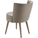 Gabby Upholstery: Brown; Base: Tan Dining Chair