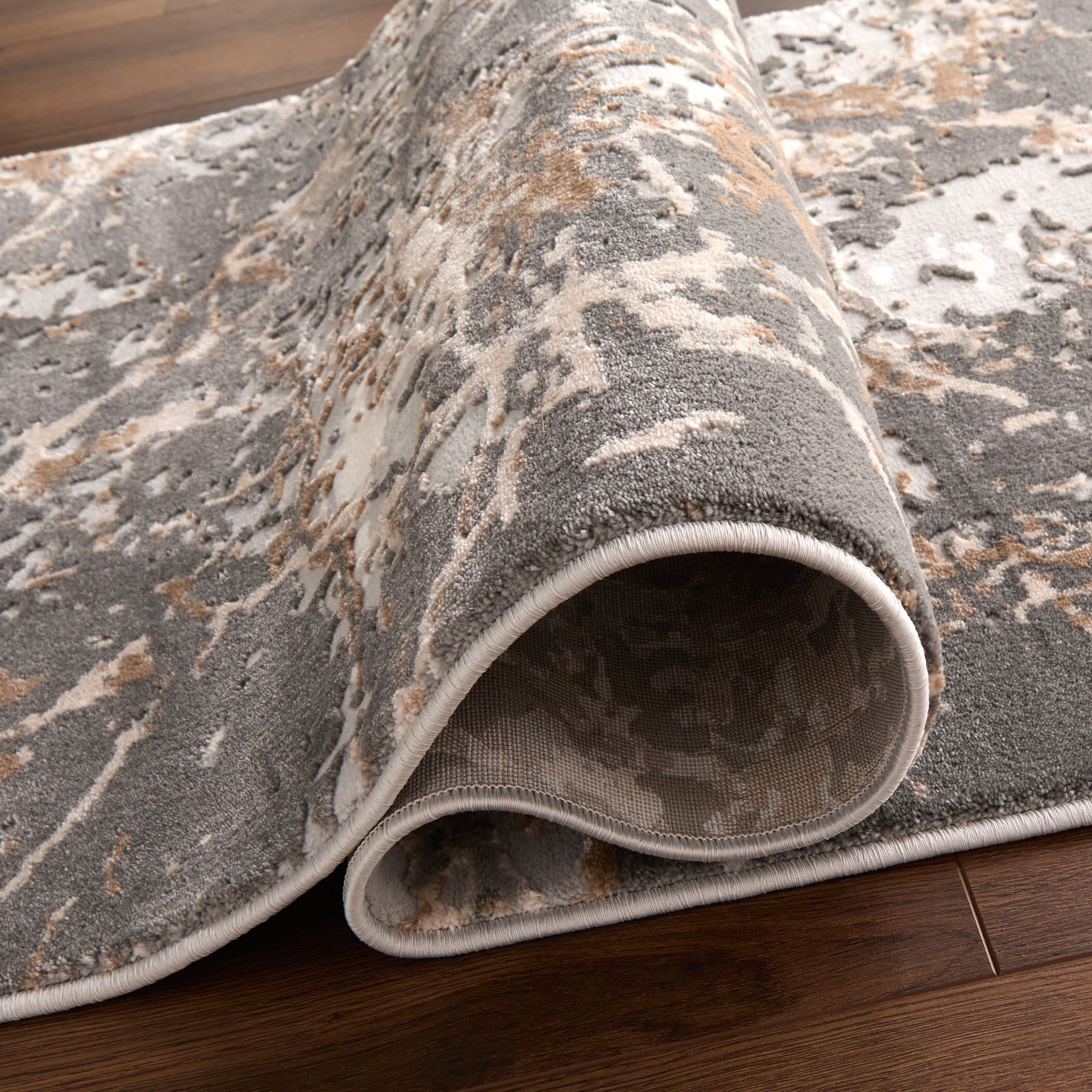 Besni 94 X 32 inch Mineral Tones Rug in 2 x 8