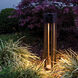 Chamber 120 12.50 watt Bronze Bollard Light in 3000K, WAC Landscape