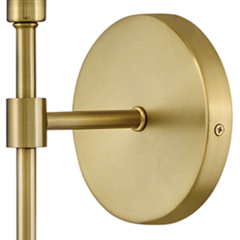 Mabel 1 Light 6.5 inch Lacquered Brass Bath Light Wall Light