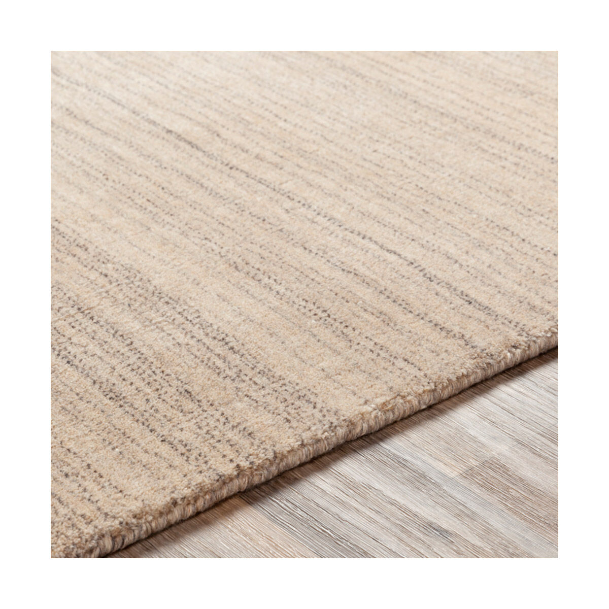 Costine 120 X 96 inch Wheat/Dark Brown/Medium Gray Rugs, Rectangle