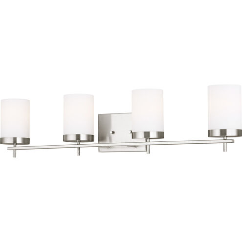 Sean Lavin Zire 4 Light 34 inch Brushed Nickel Wall Bath Fixture Wall Light